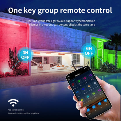 Waterproof Smart Outdoor Spotlight LED Reflector