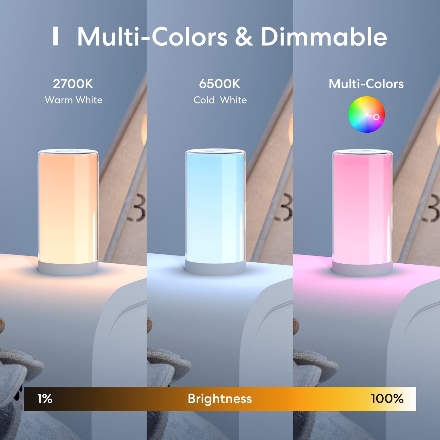Smart RGBWW LED Table Lamp