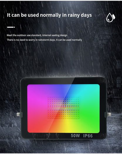 Waterproof Smart Outdoor Spotlight LED Reflector