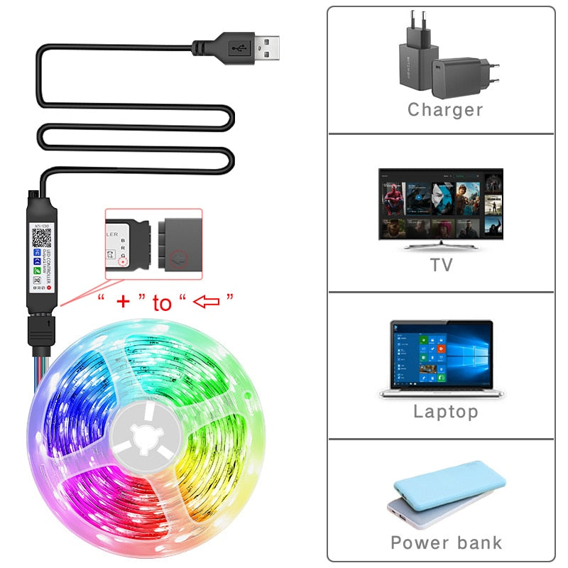 Wifi App Control LED Strip Lights