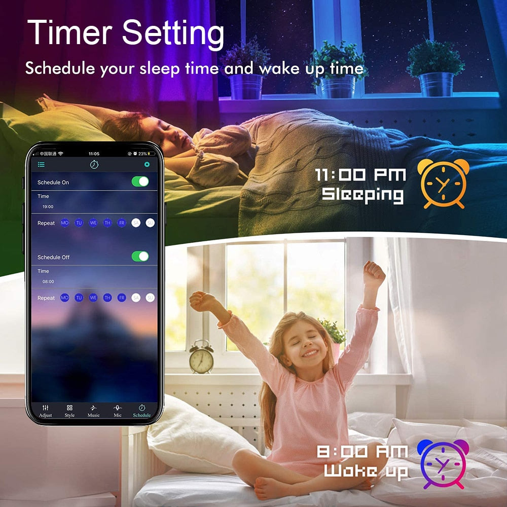 Wifi App Control LED Strip Lights