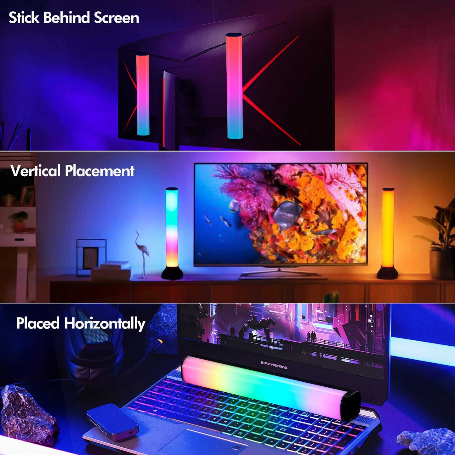 Smart Neon LED Night Light Bar Lamp