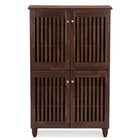 Roisin Wooden Entryway Shoe Storage Cabinet - living-essentials