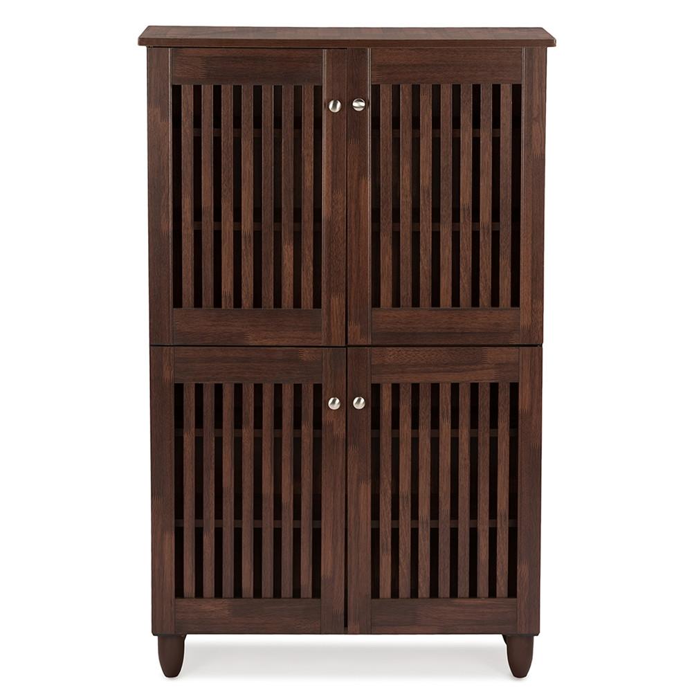 Roisin Wooden Entryway Shoe Storage Cabinet - living-essentials