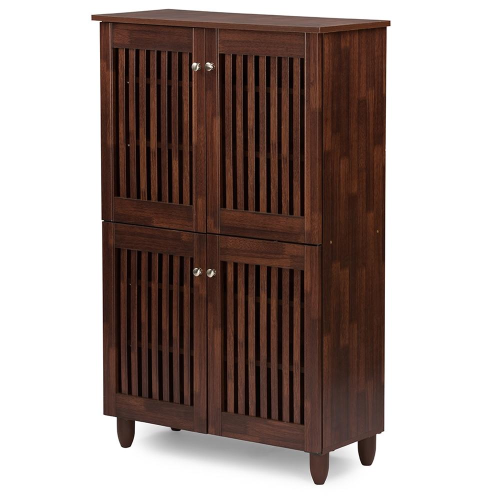 Roisin Wooden Entryway Shoe Storage Cabinet - living-essentials