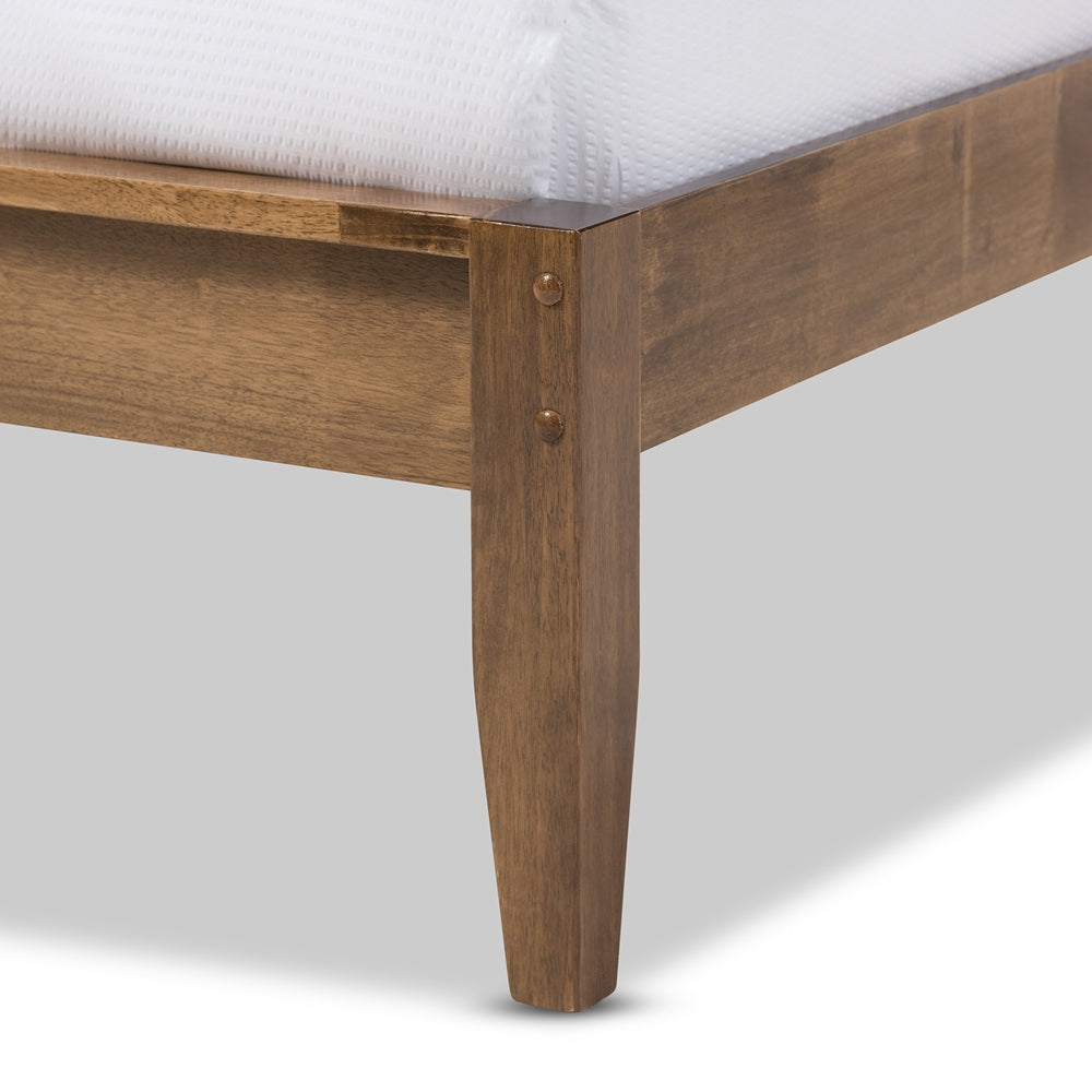 Dacken Mid-Century Modern Platform Bed - living-essentials