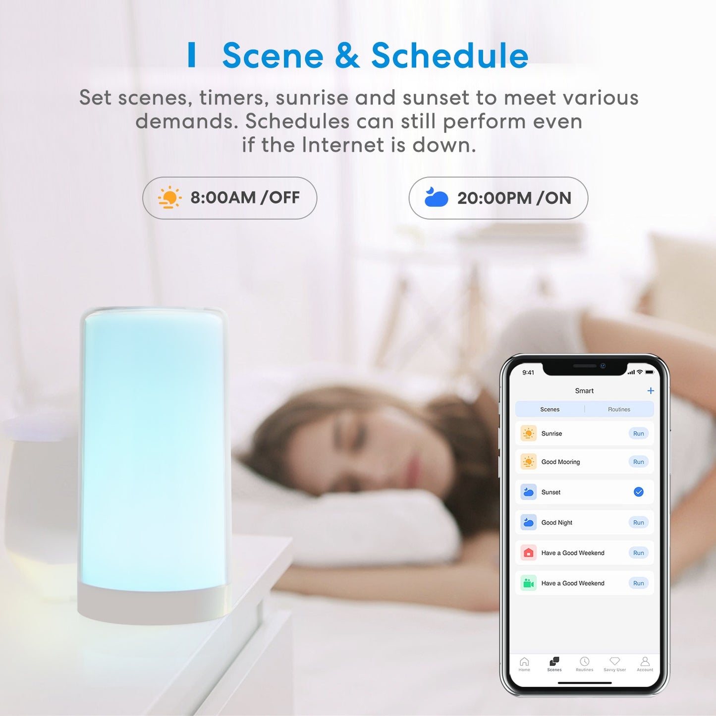 Smart RGBWW LED Table Lamp