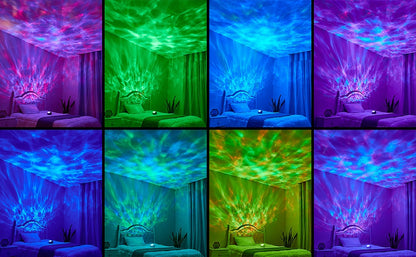 LED Galaxy Projector With Bluetooth Speaker