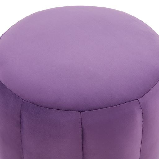 Gandia 19″ Round Velvet Ottoman