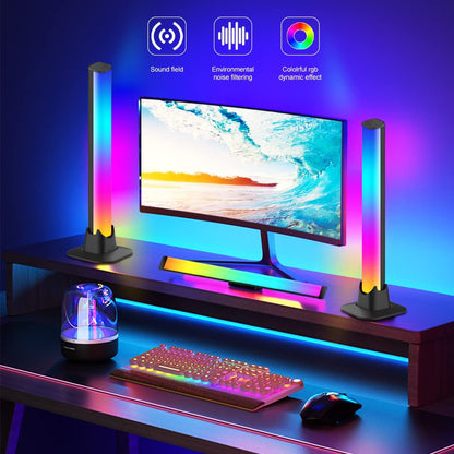 Smart RGB LED Light Bars with Bluetooth APP Control