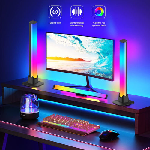 Smart RGB LED Light Bars with Bluetooth APP Control