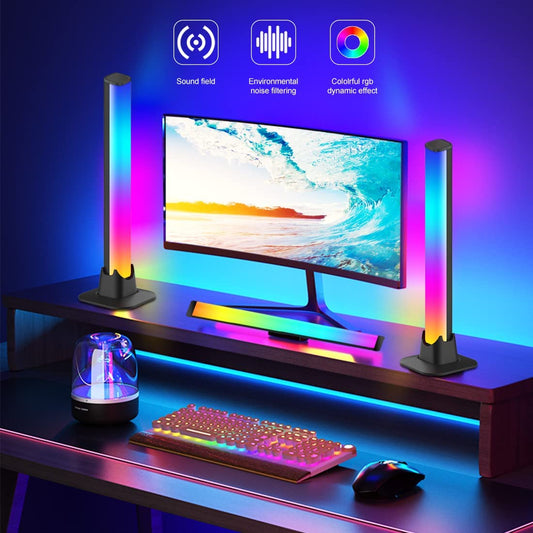 Smart RGB LED Light Bars with Bluetooth APP Control