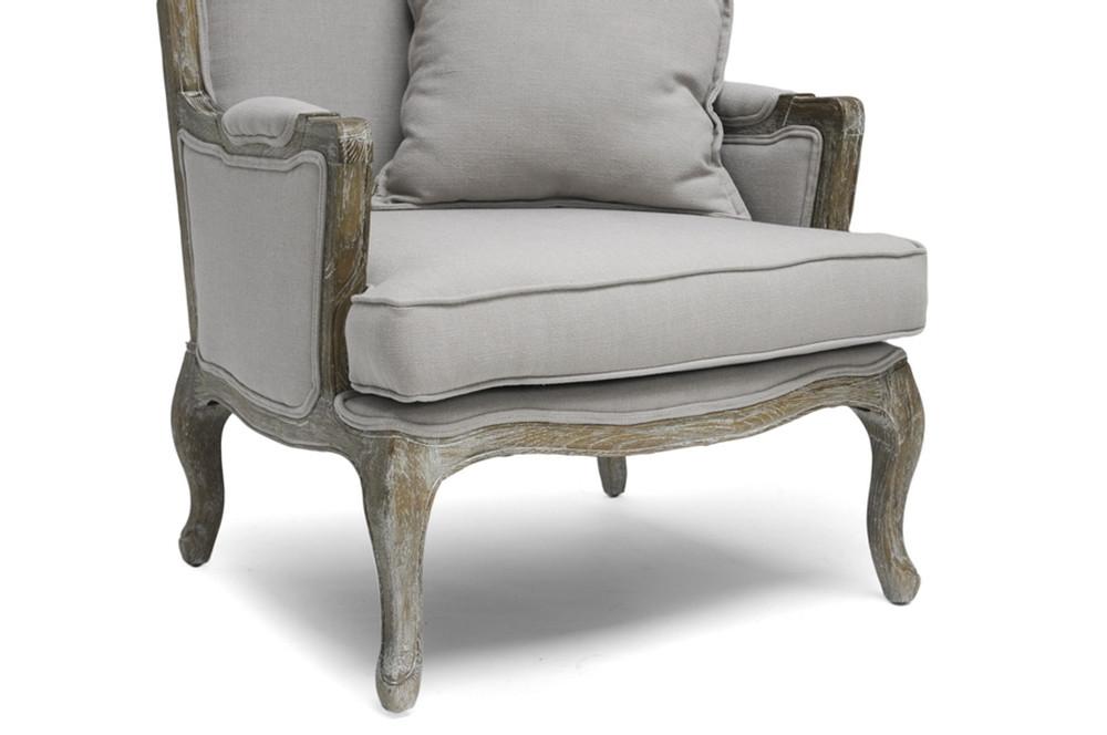 Clancy Classic Antiqued French Accent Chair - living-essentials