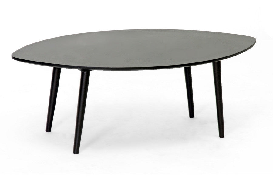 Grand Mid-Century Dark Brown Coffee Table - living-essentials