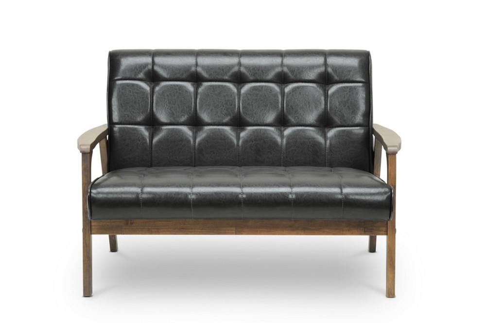 Waylon Brown Mid-Century Masterpiece Loveseat - living-essentials