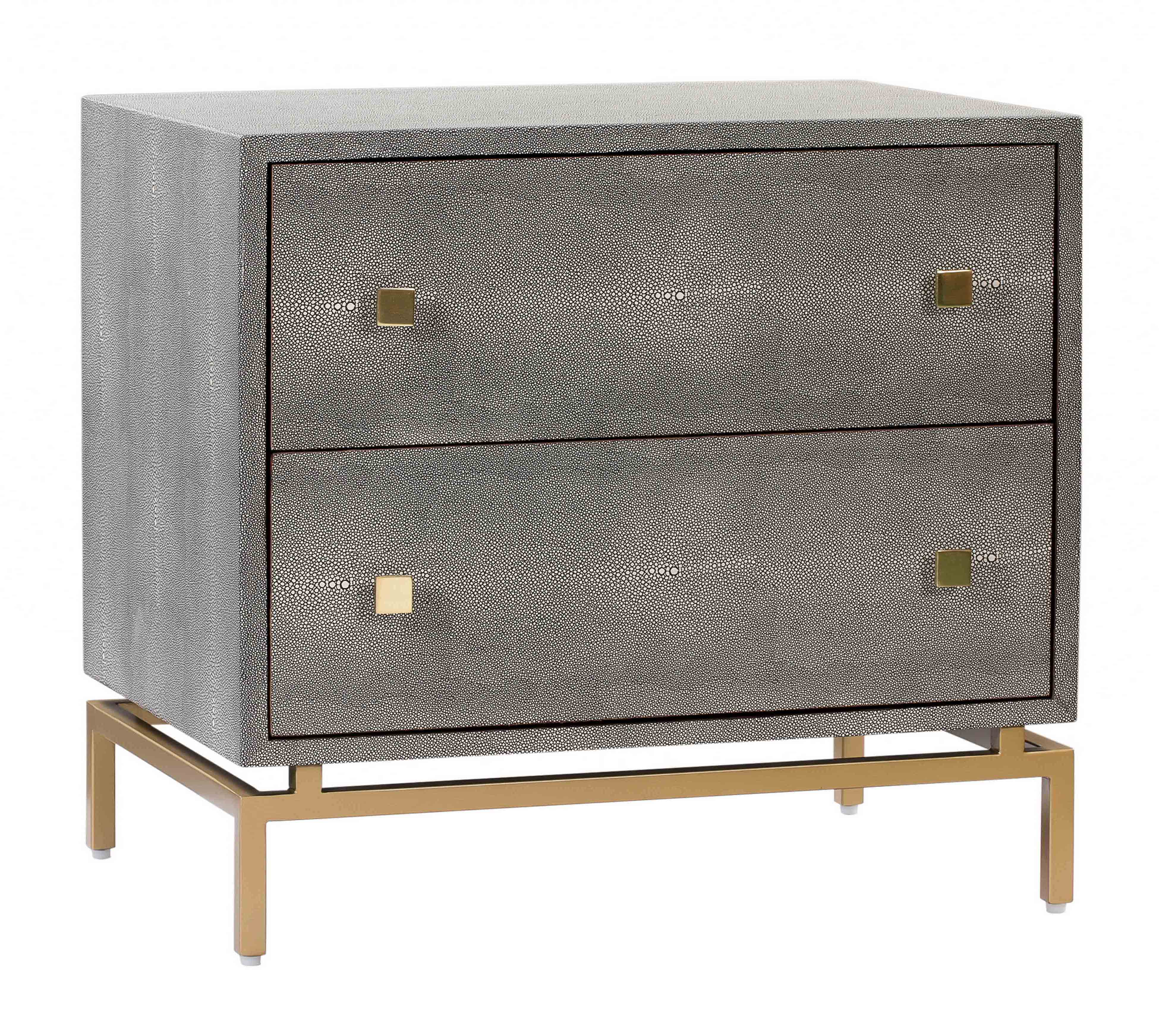 Pesce Shagreen Nightstand - living-essentials