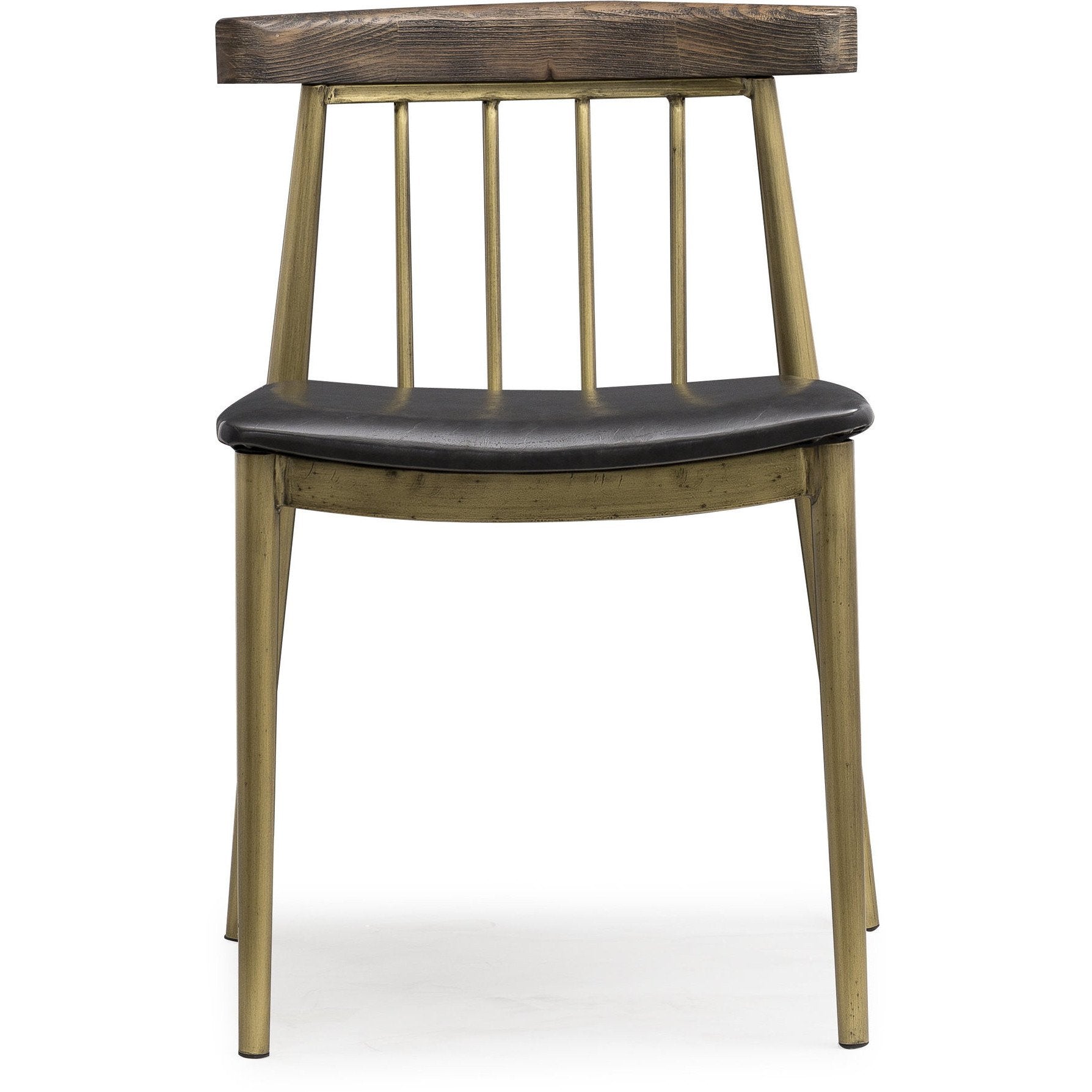 Allard Industrial Pine Dining Chair Set of 2