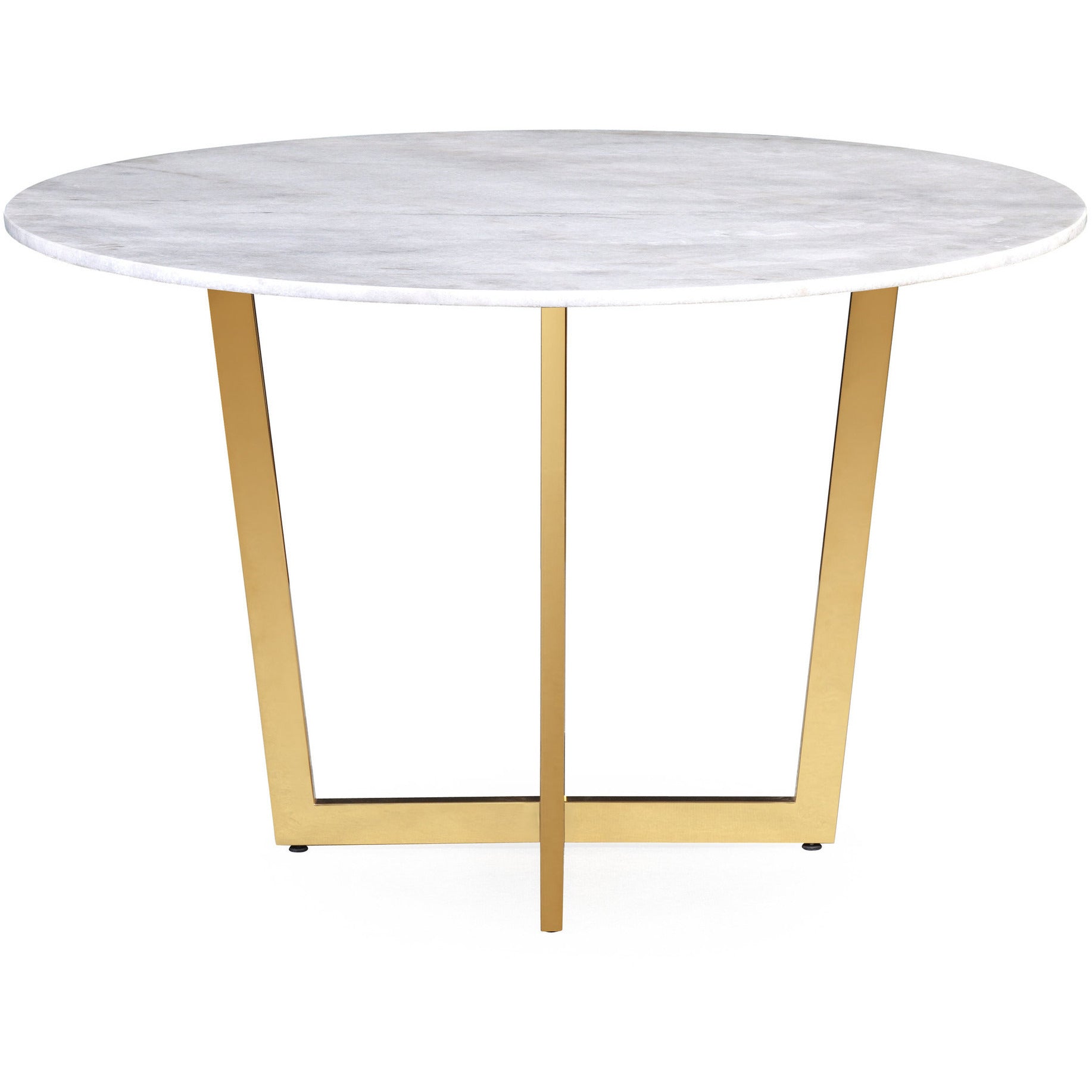 Maxine White Marble Dining Table - living-essentials