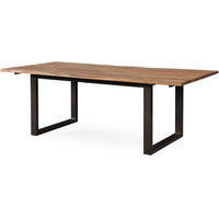 Vince Rustic Elm Dining Table - living-essentials