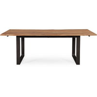 Vince Rustic Elm Dining Table - living-essentials