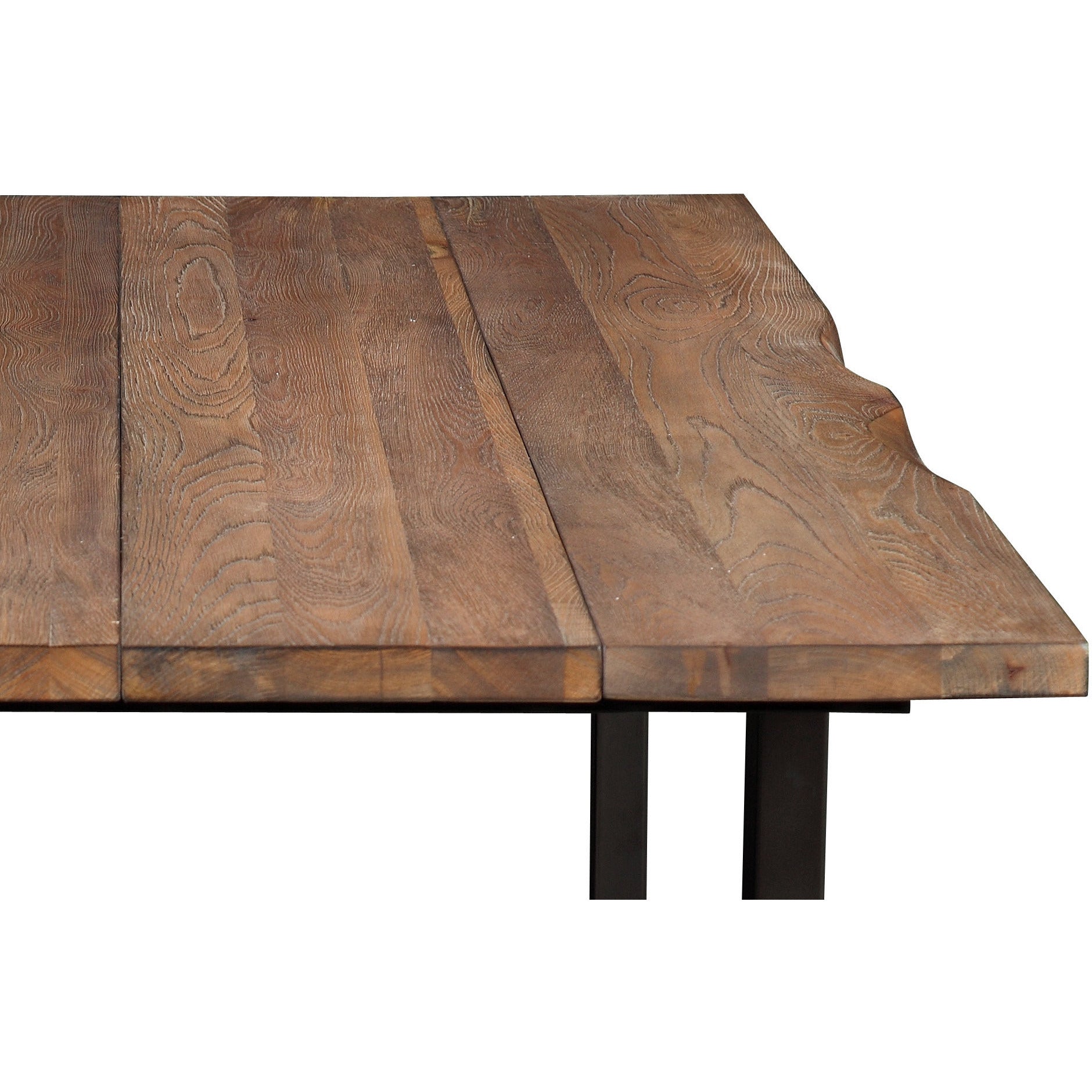 Vince Rustic Elm Dining Table - living-essentials