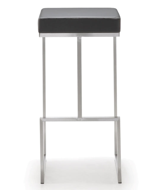 Ferras Grey Steel Barstool (Set of 2) - living-essentials