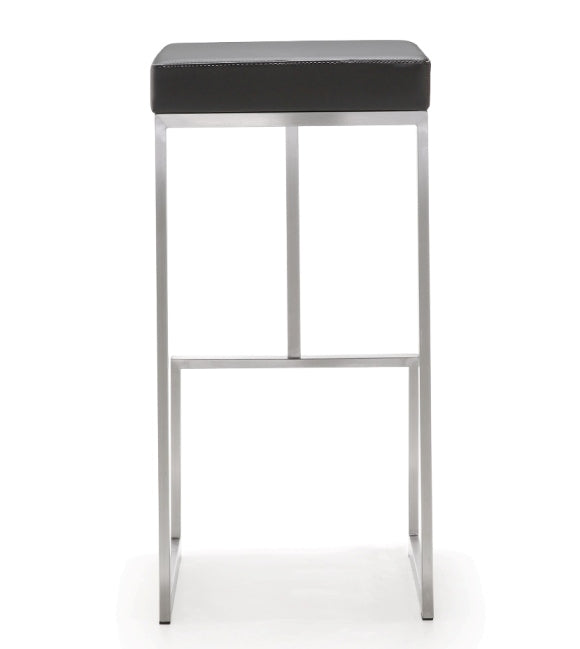 Ferras Grey Steel Barstool (Set of 2) - living-essentials