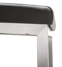 Parri Grey Steel Counter Stool (Set of 2) - living-essentials
