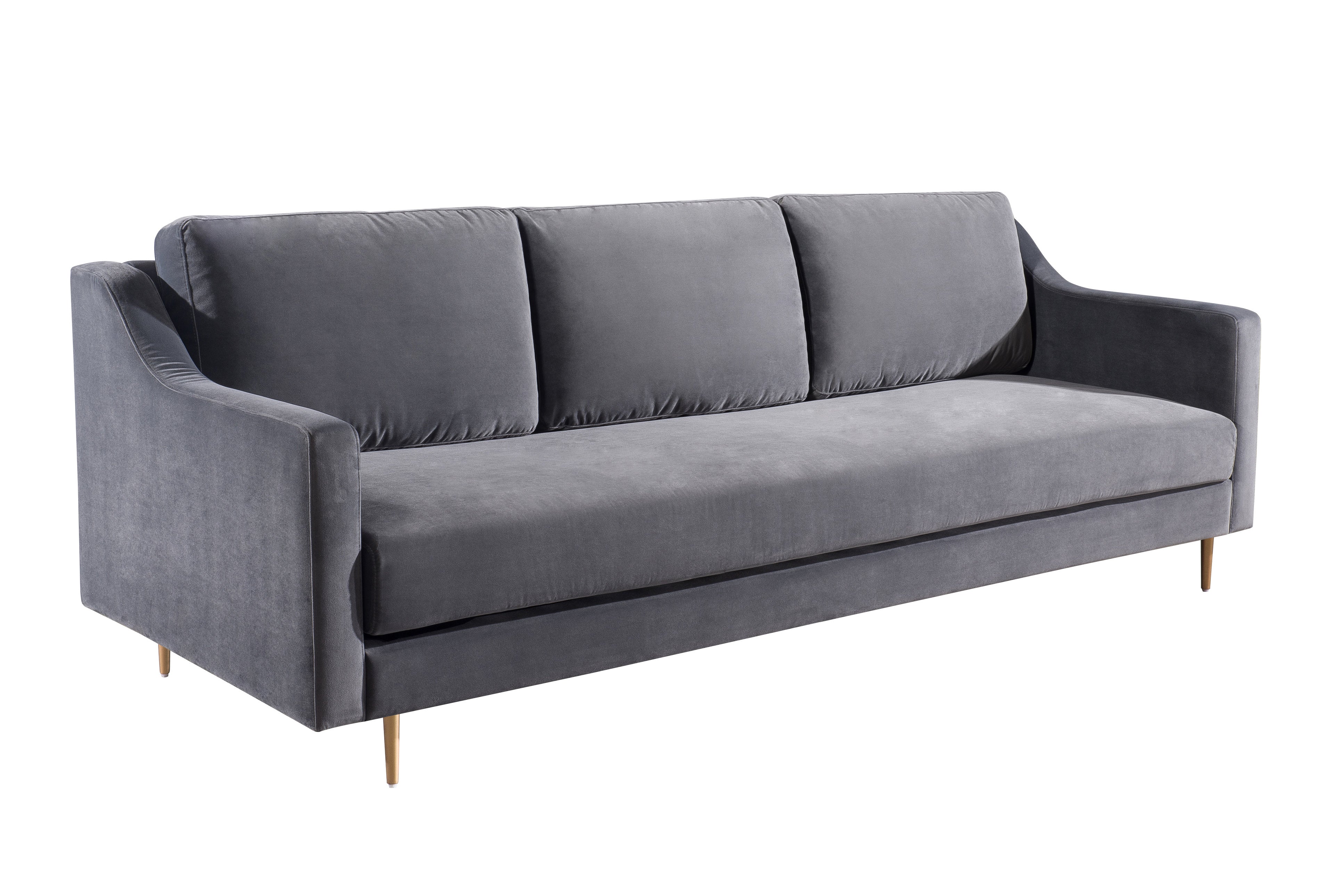 Milena Velvet Sofa - living-essentials