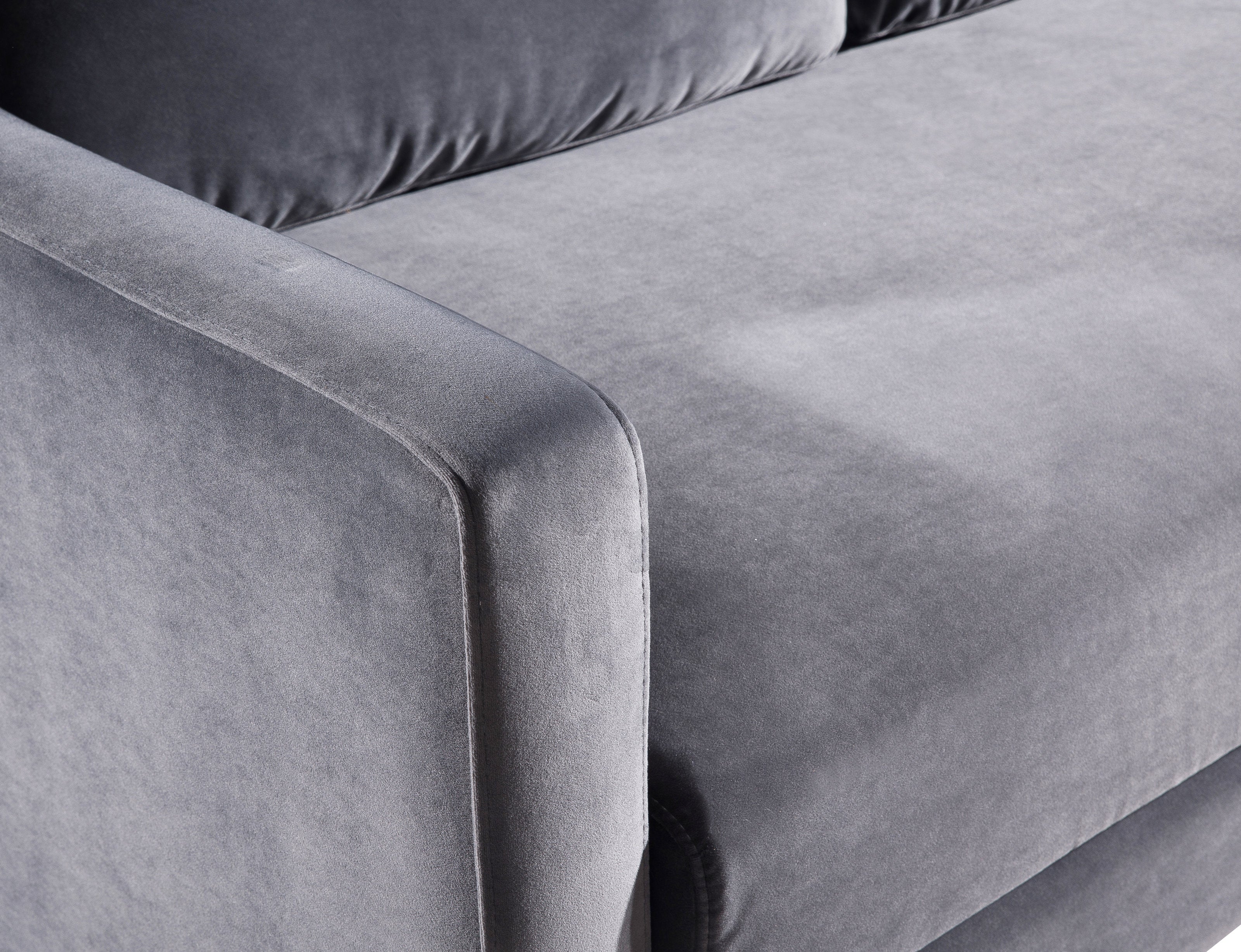 Milena Velvet Sofa - living-essentials