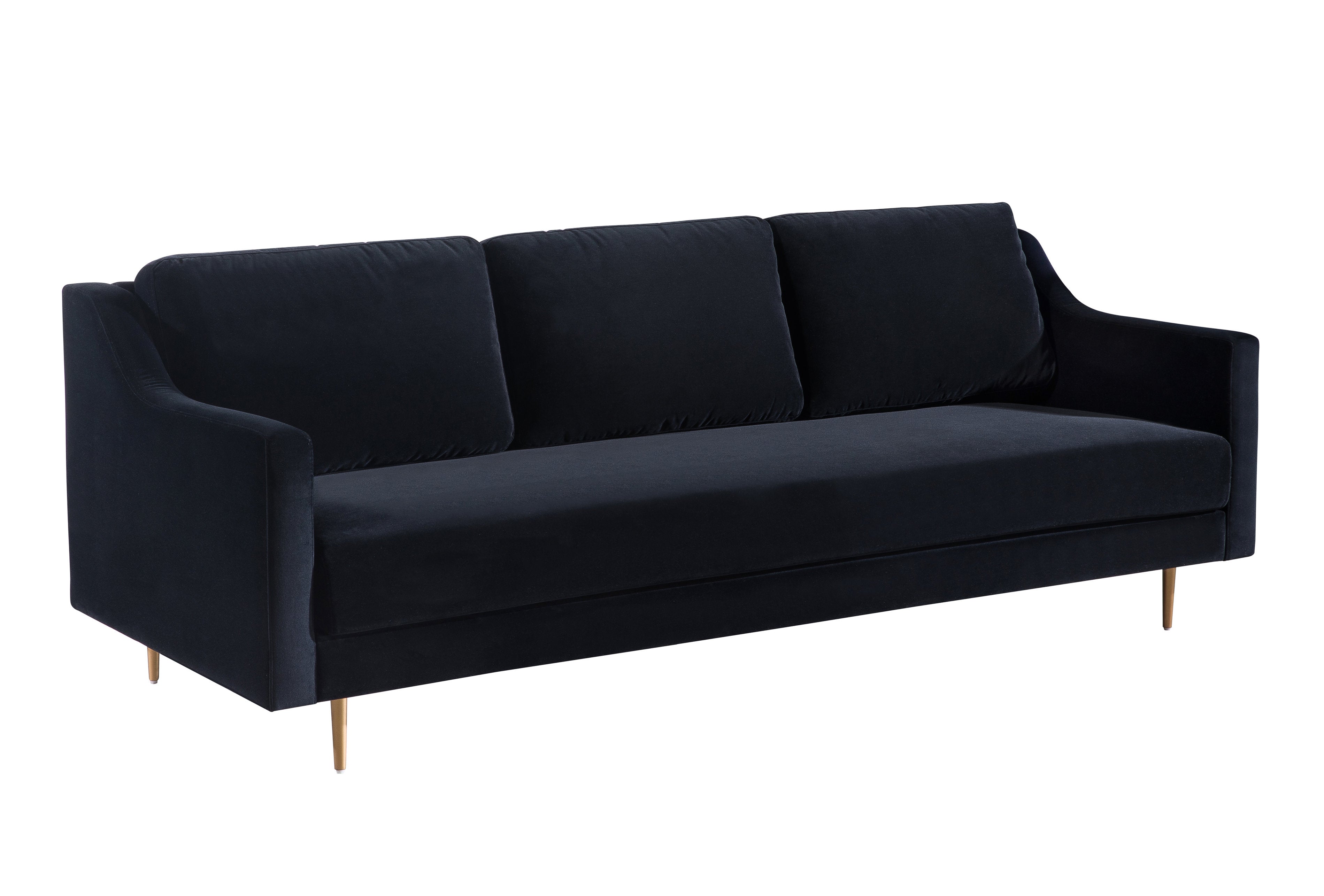 Milena Velvet Sofa - living-essentials