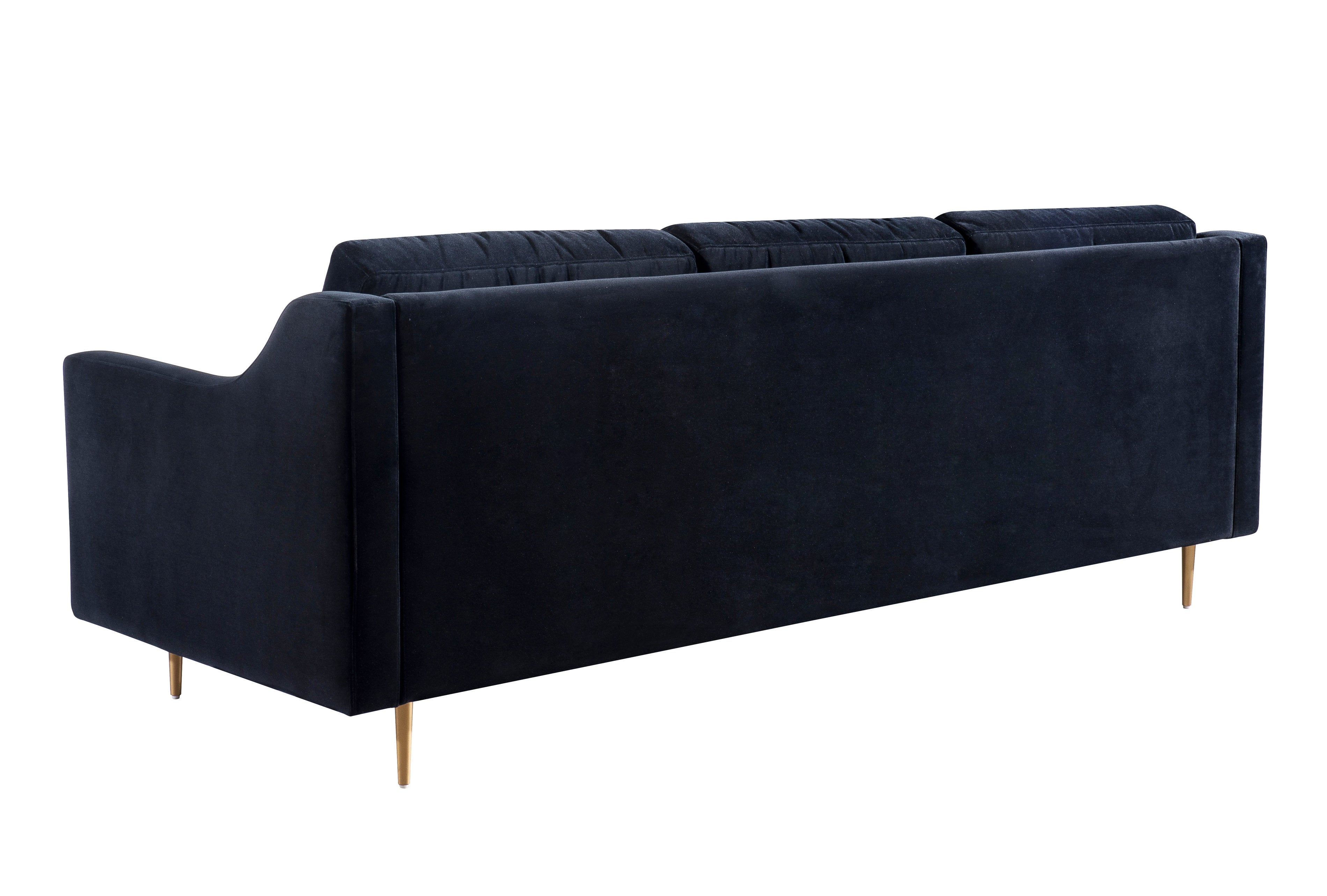 Milena Velvet Sofa - living-essentials