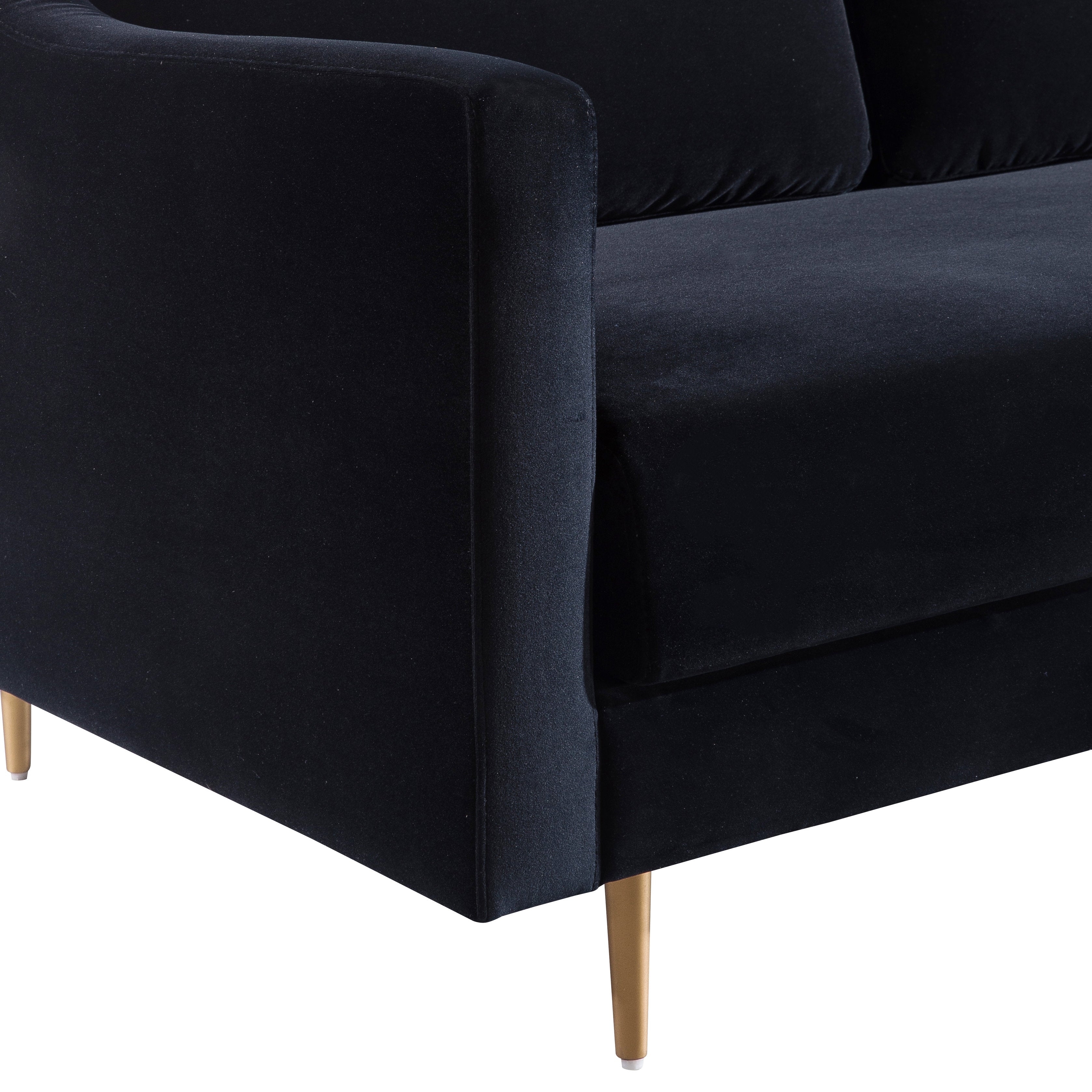 Milena Velvet Sofa - living-essentials