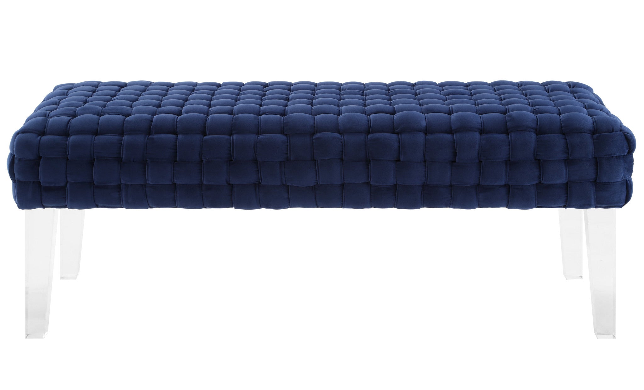 Valerie Velvet Woven Bench - living-essentials