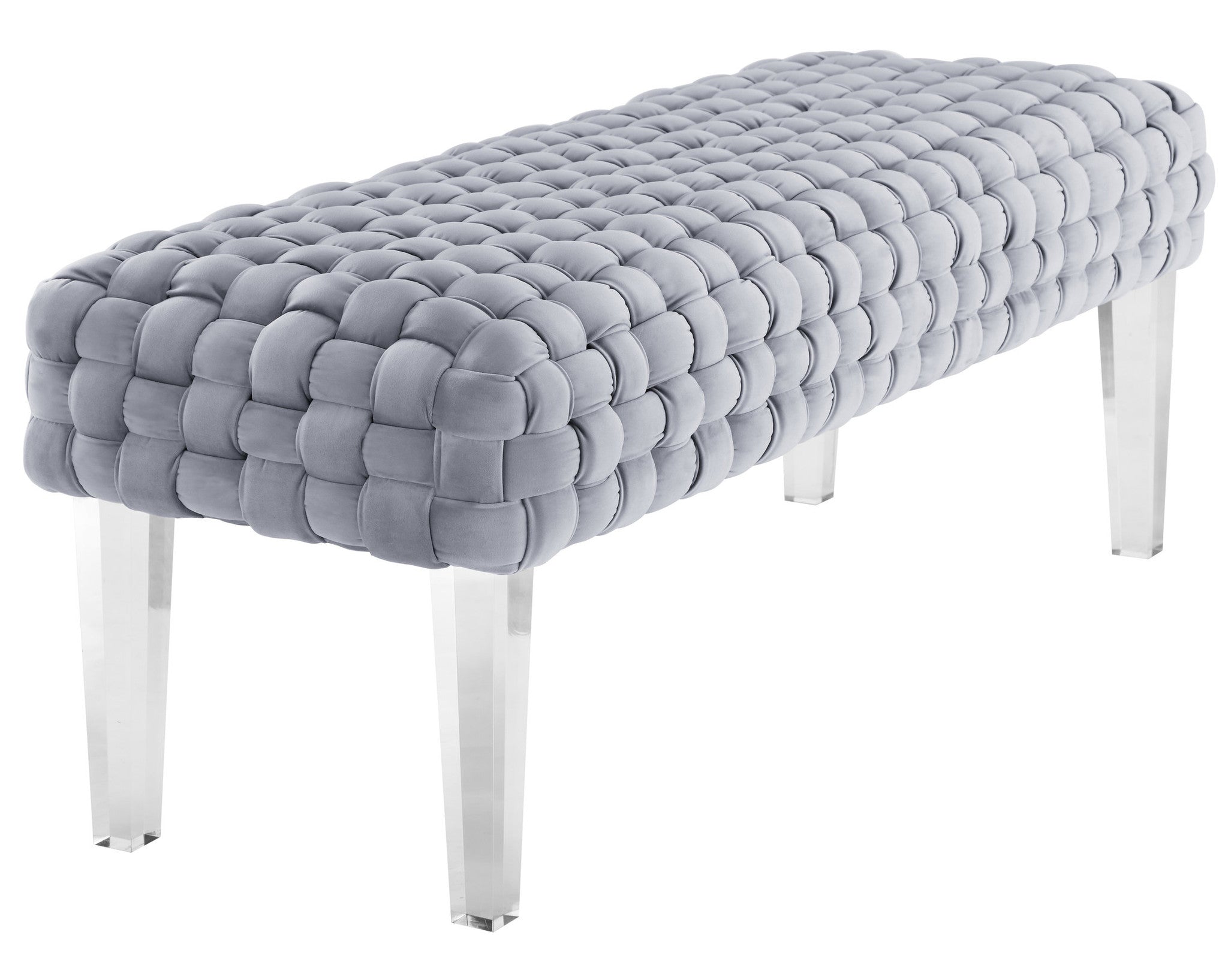 Valerie Velvet Woven Bench - living-essentials