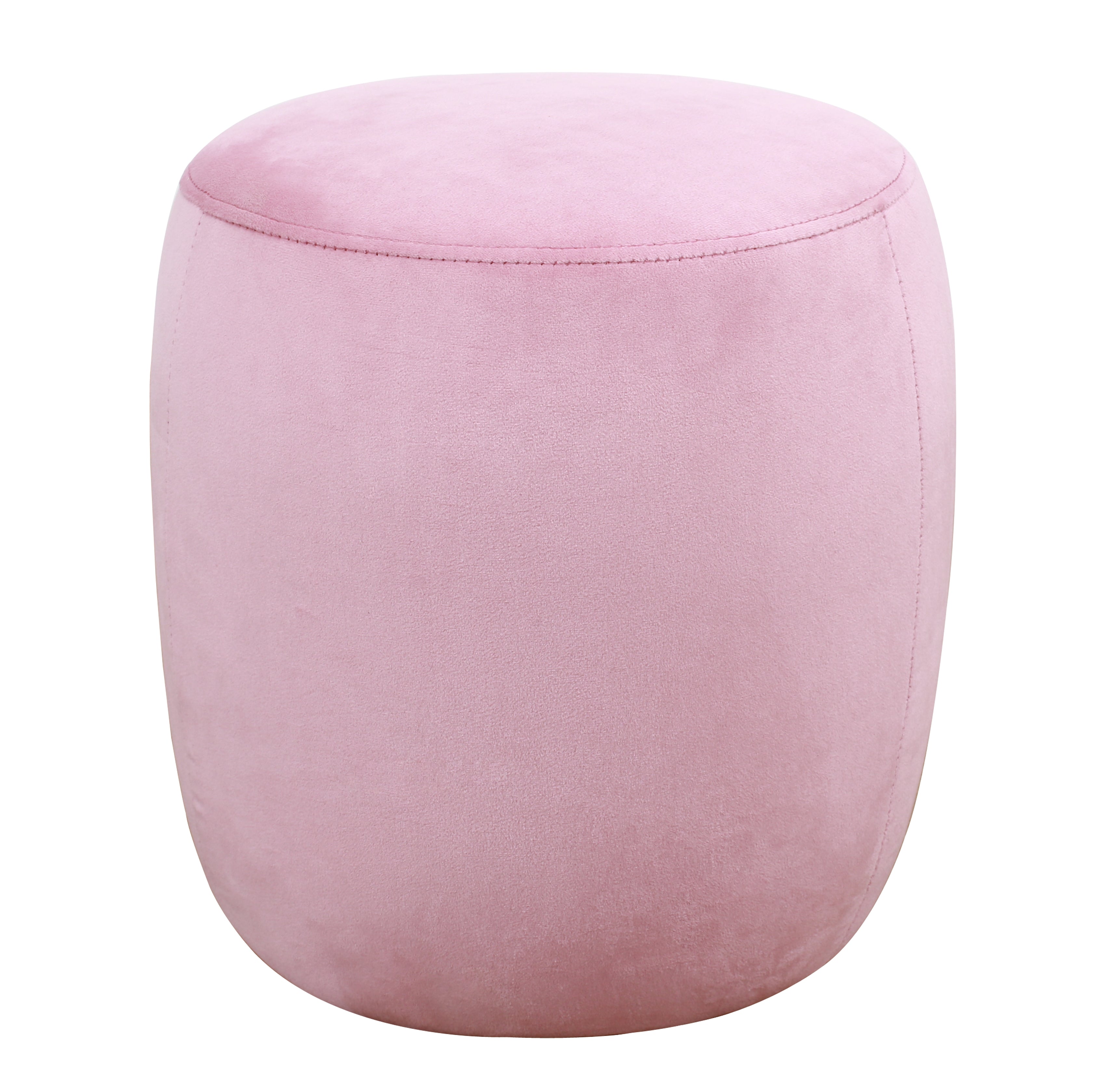 Wisdom Velvet Ottoman - living-essentials