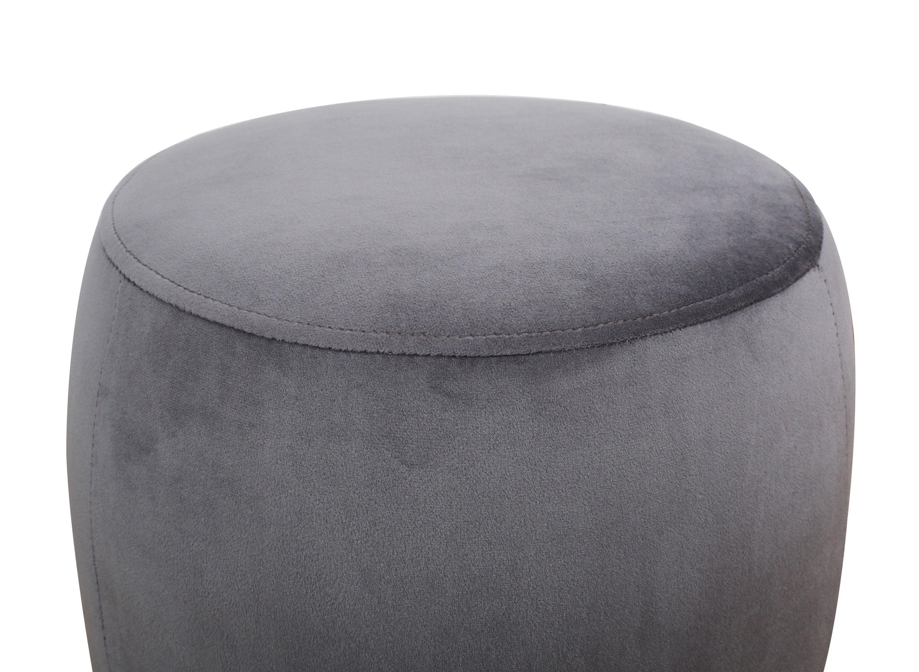 Wisdom Velvet Ottoman - living-essentials