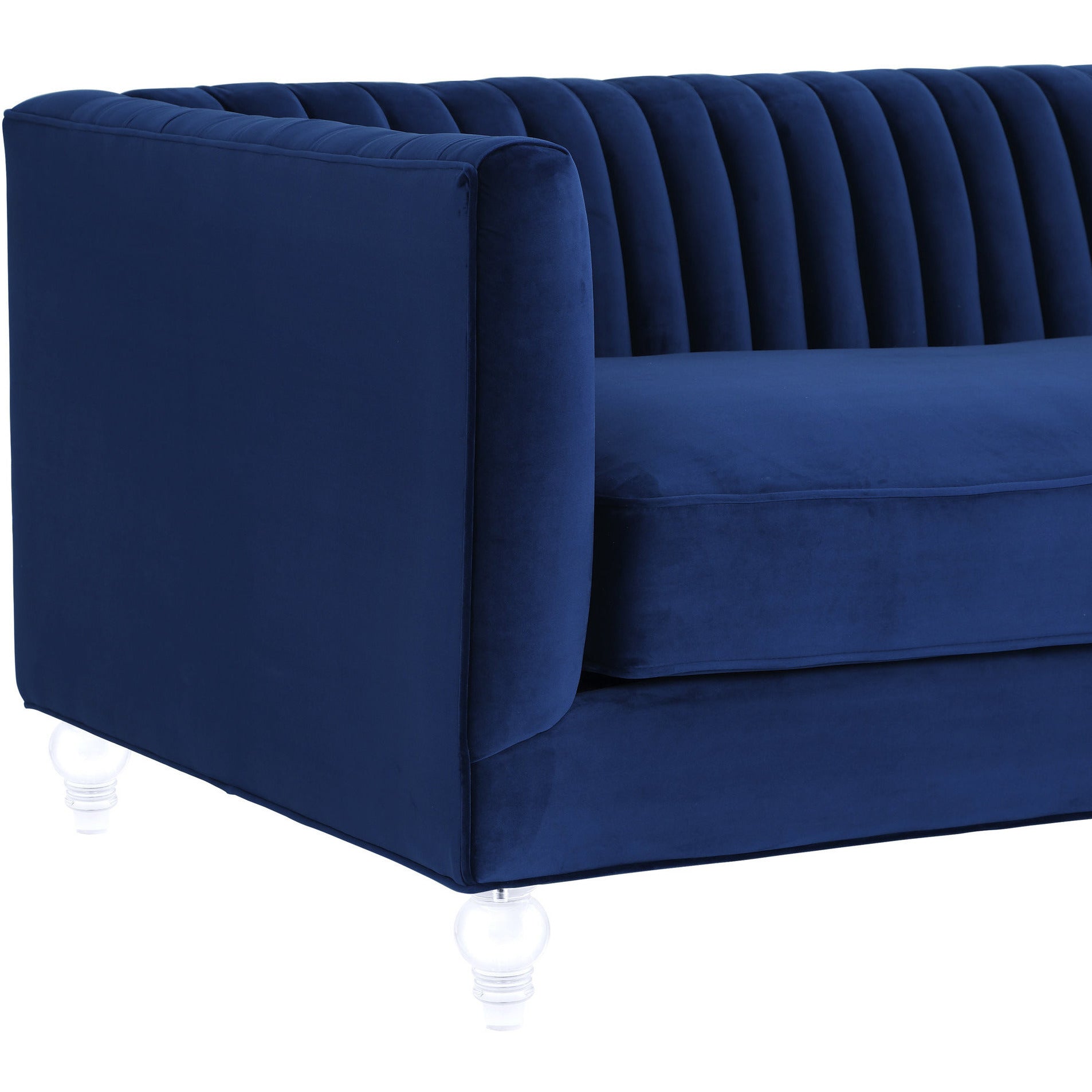 Pilot Velvet Sofa - living-essentials