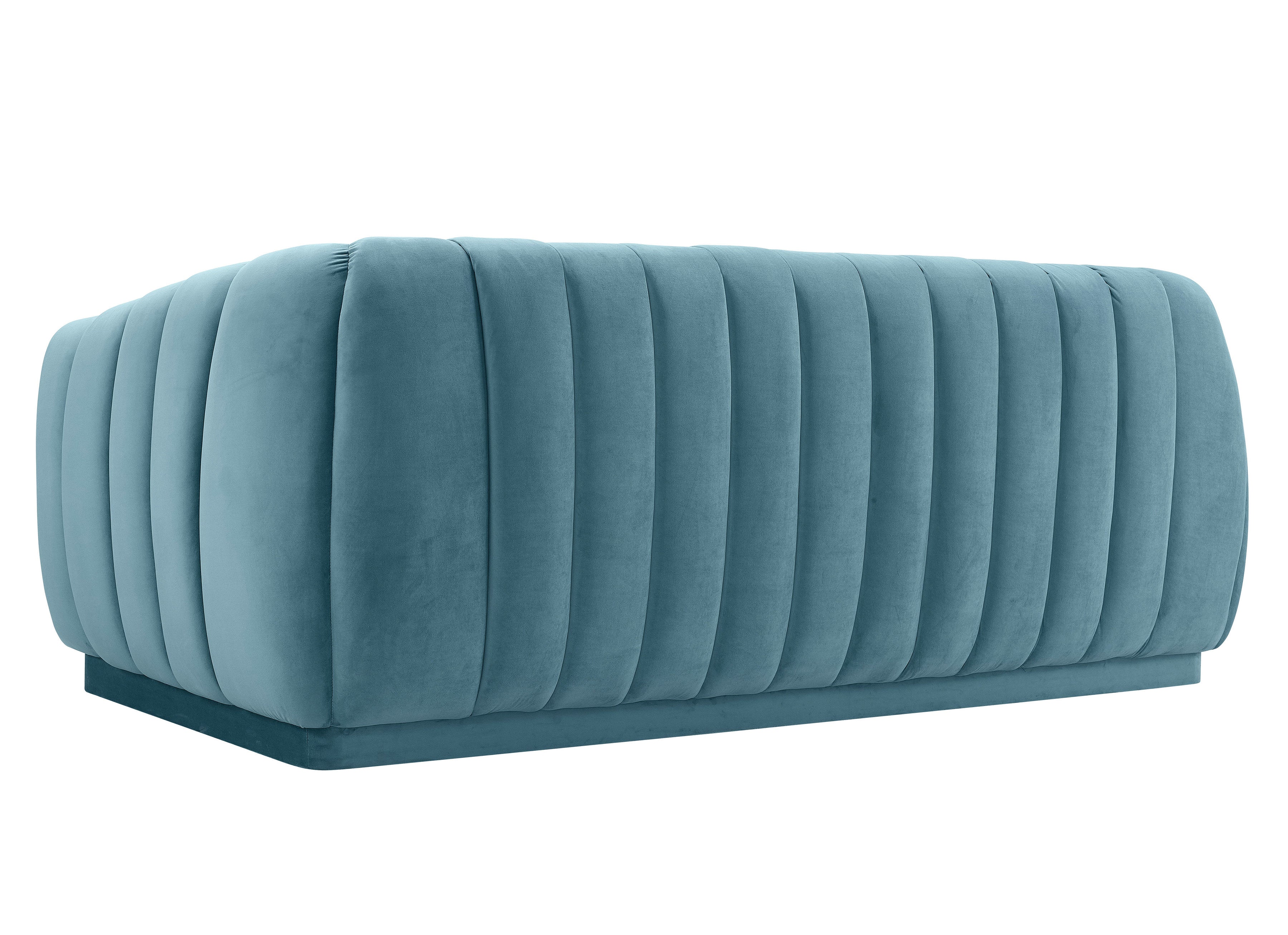 Hamptons Velvet Sofa - living-essentials