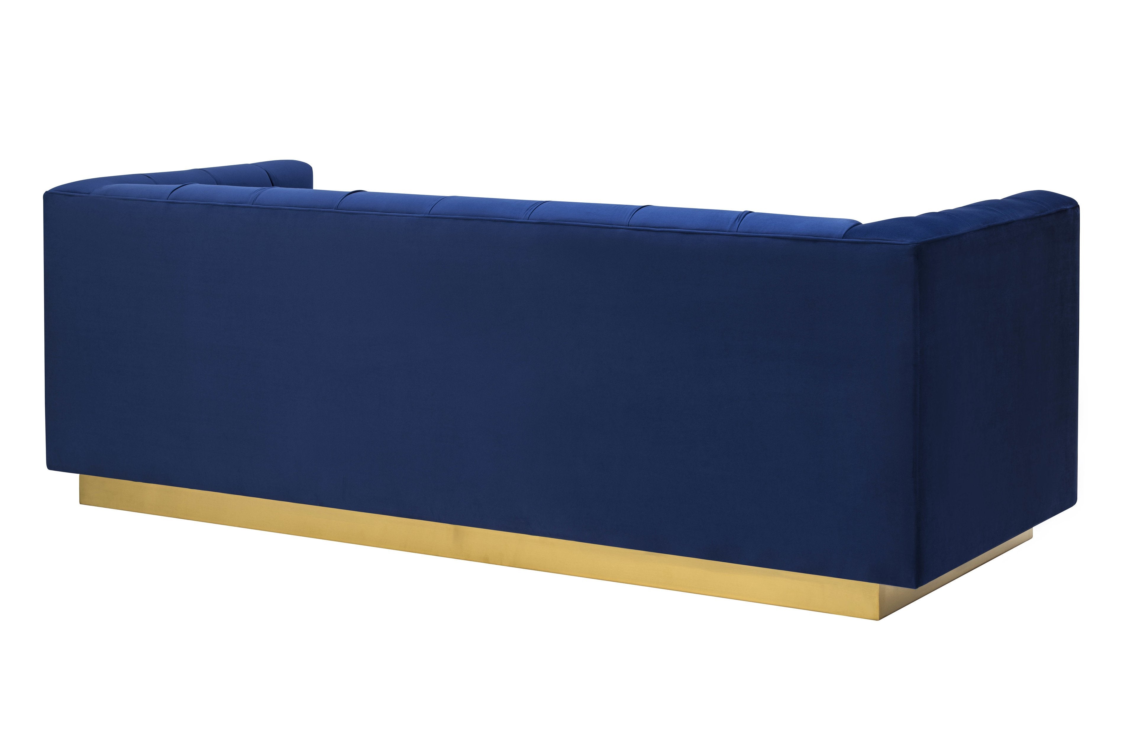 Rois Velvet Sofa - living-essentials