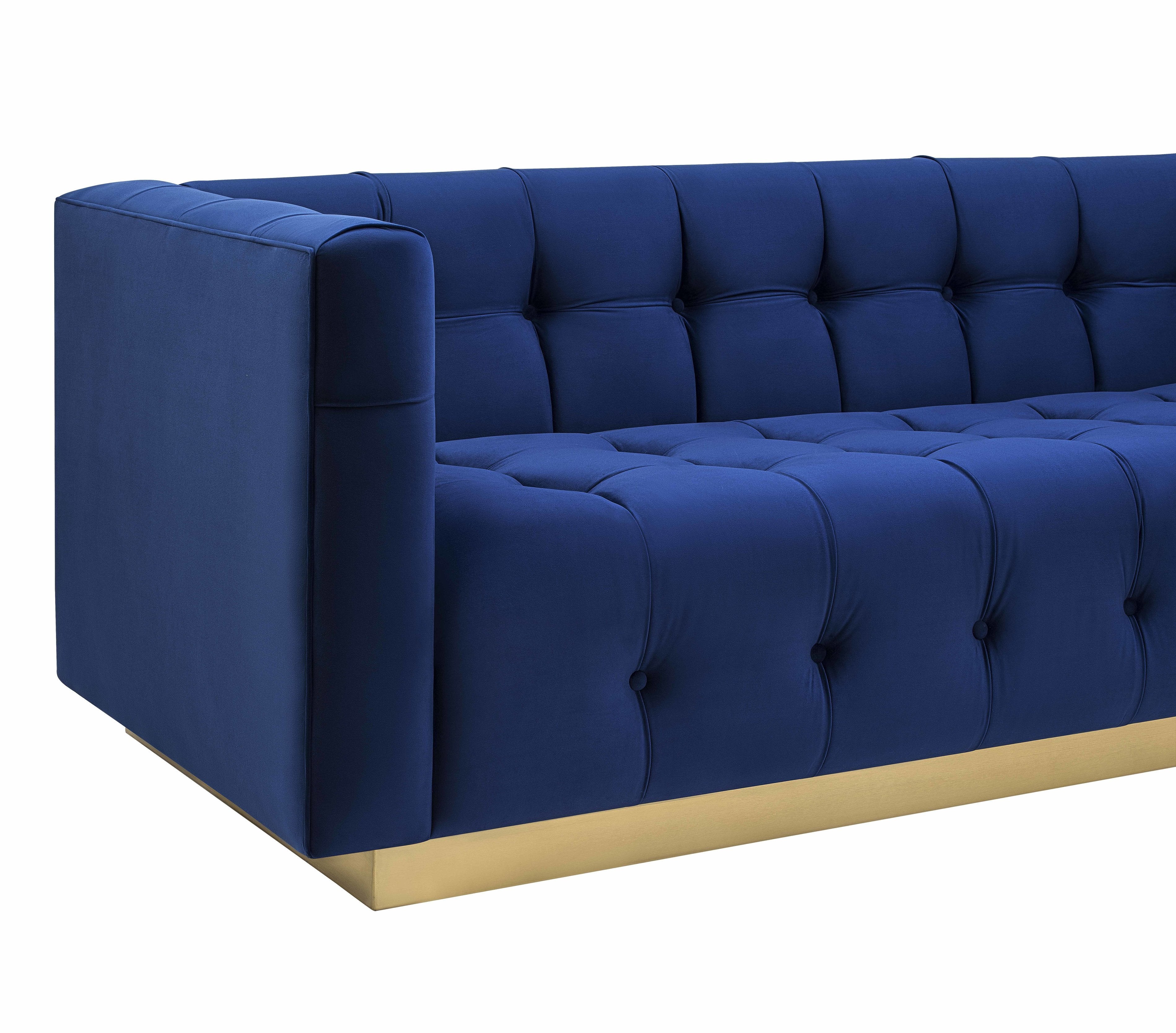 Rois Velvet Sofa - living-essentials