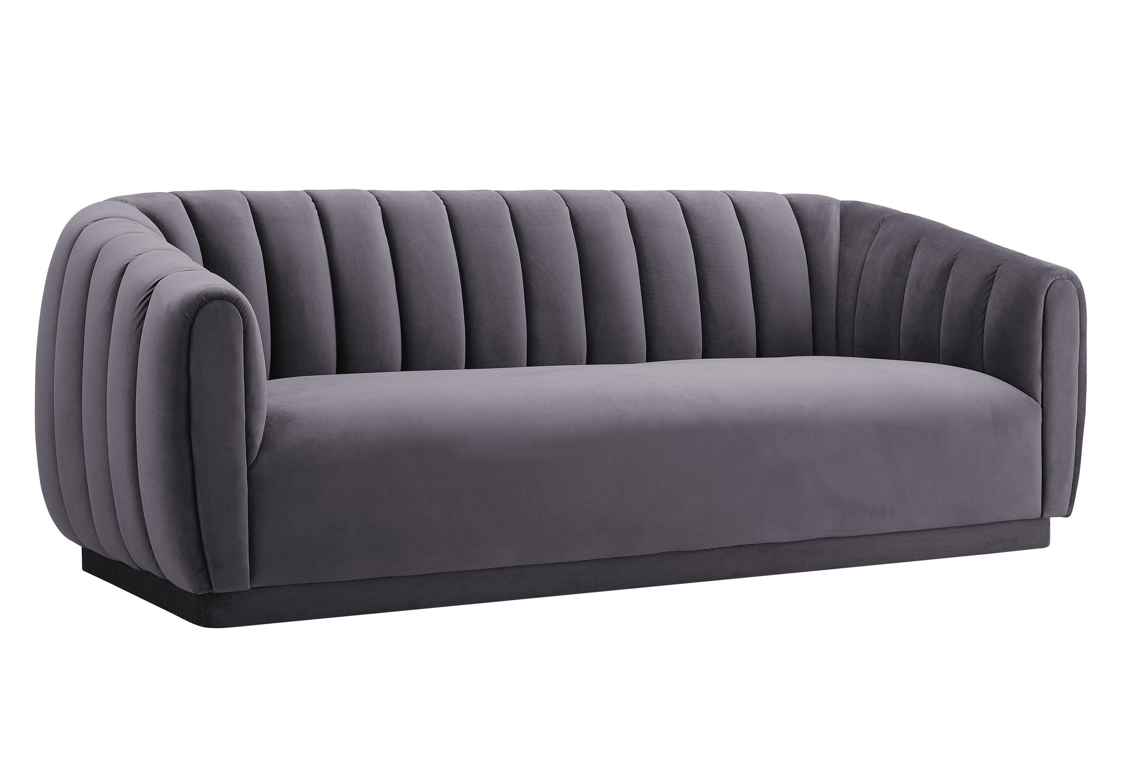 Hamptons Velvet Sofa - living-essentials