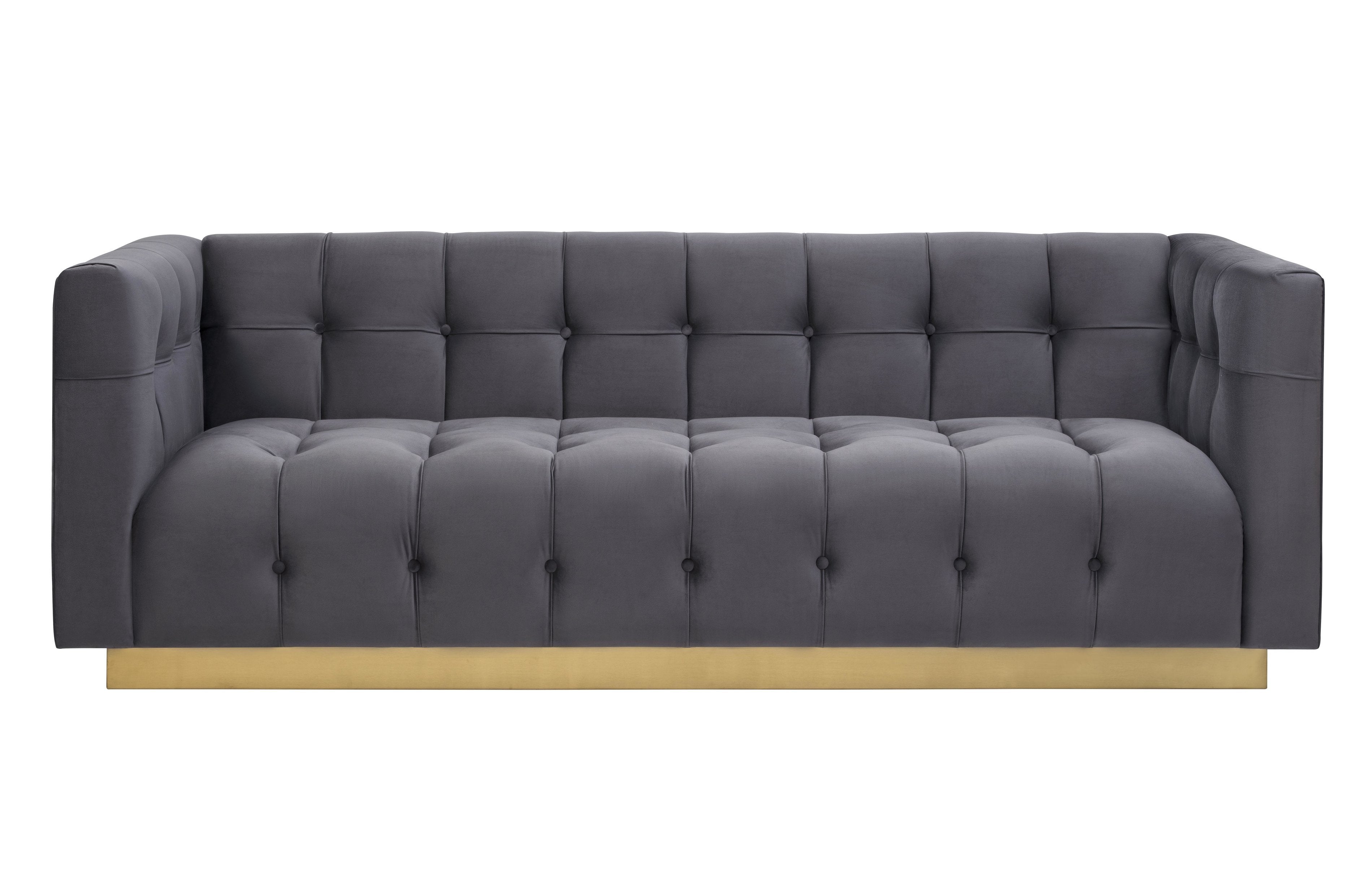 Rois Velvet Sofa - living-essentials