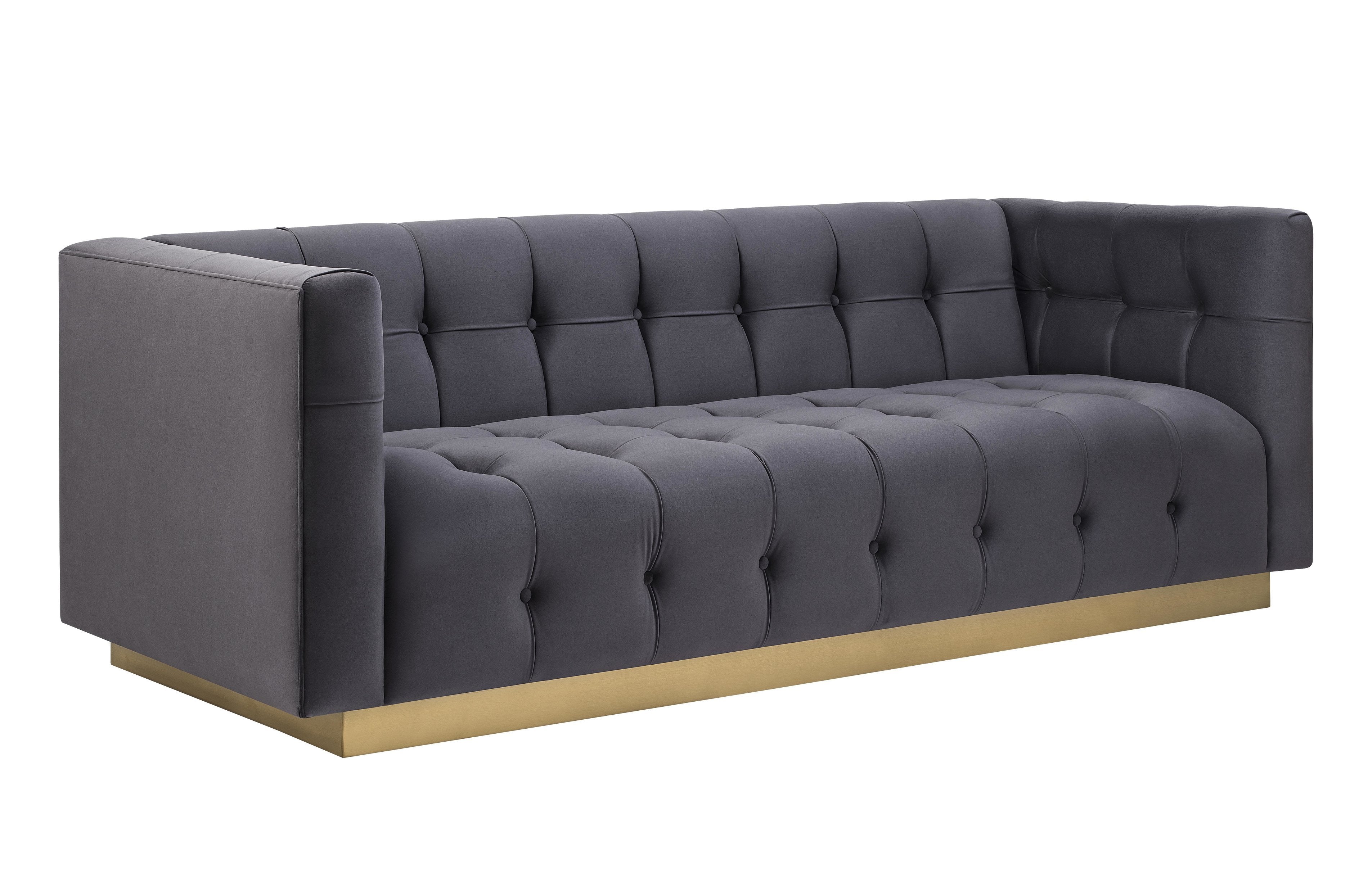 Rois Velvet Sofa - living-essentials