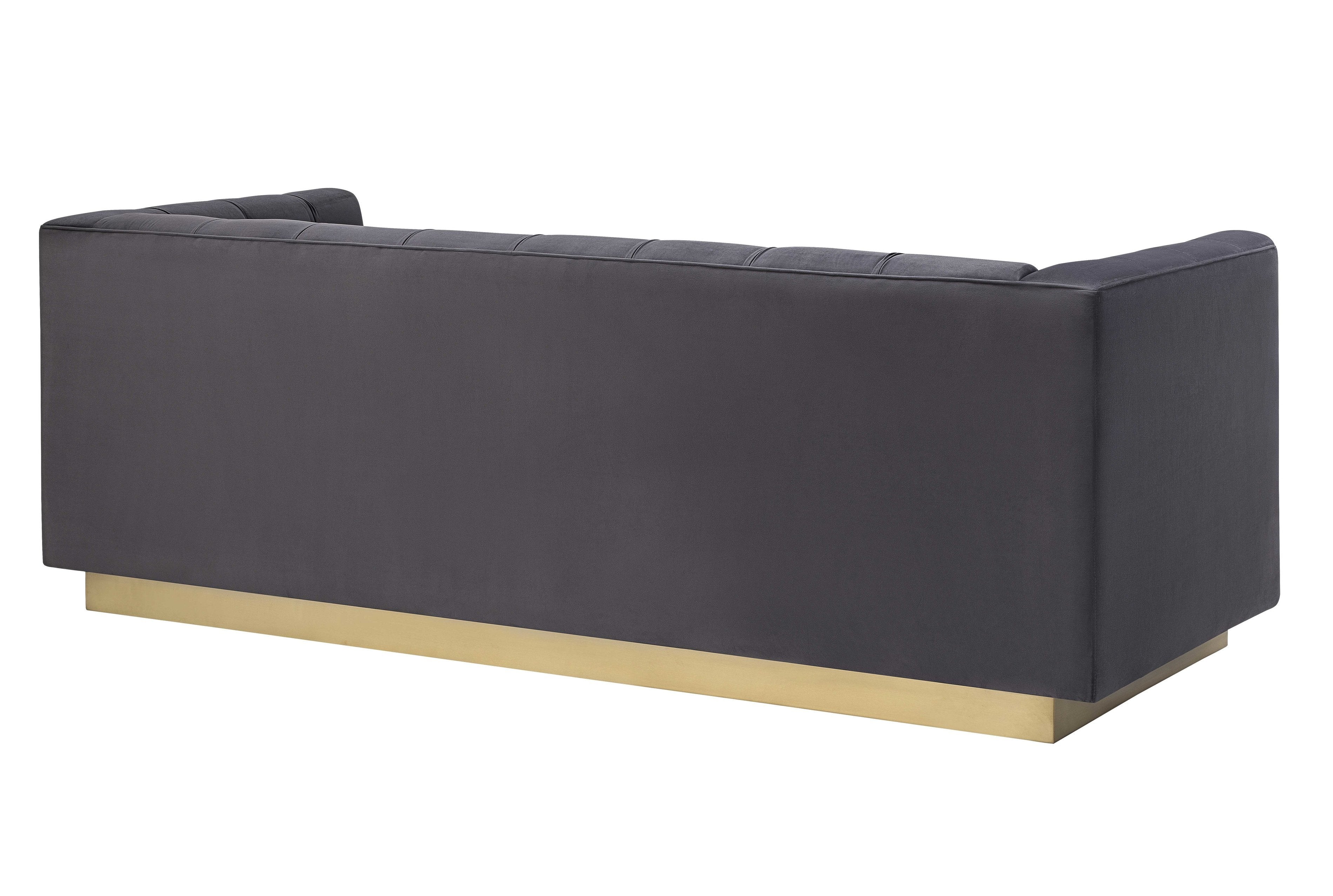 Rois Velvet Sofa - living-essentials