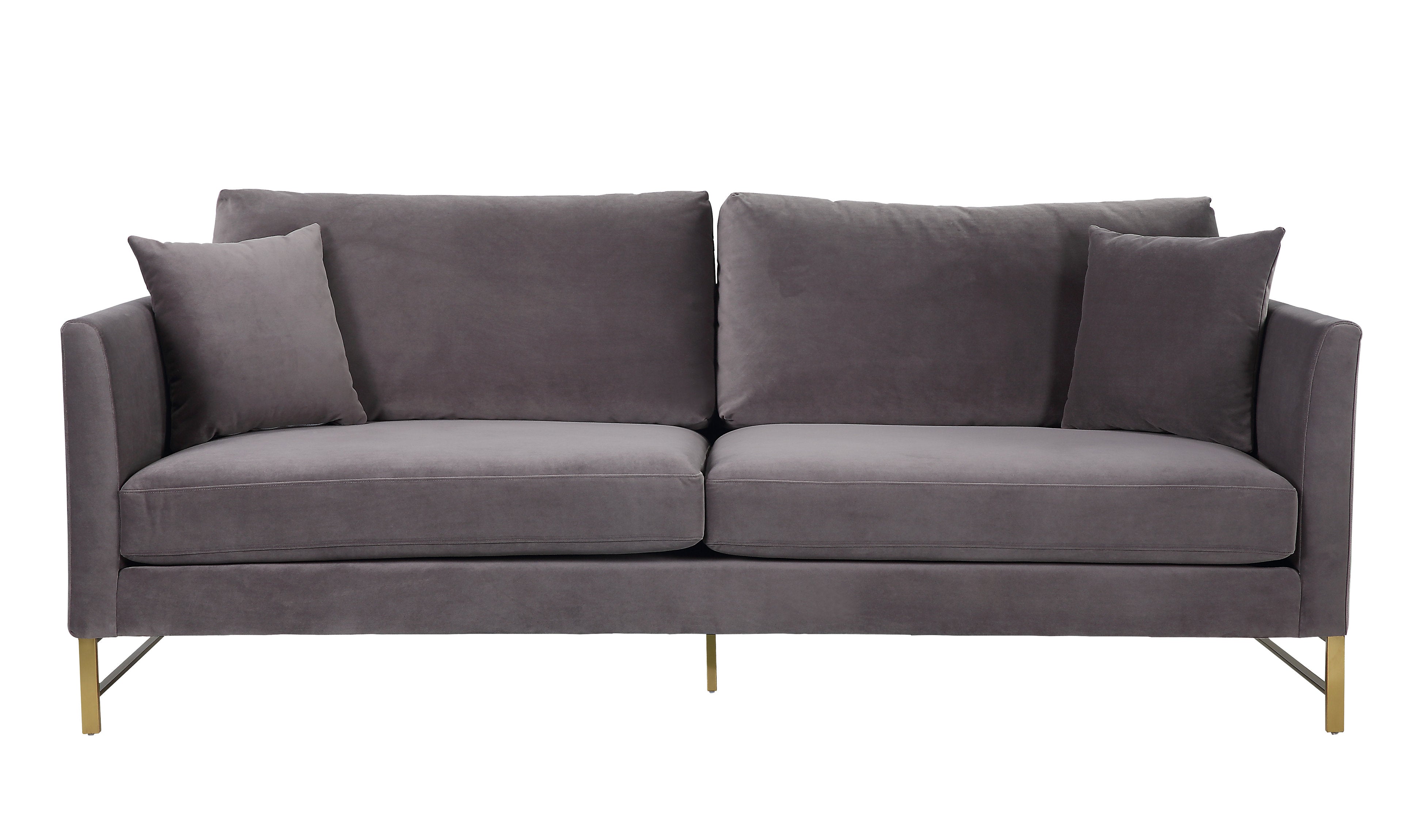 Malinda Velvet Sofa - living-essentials