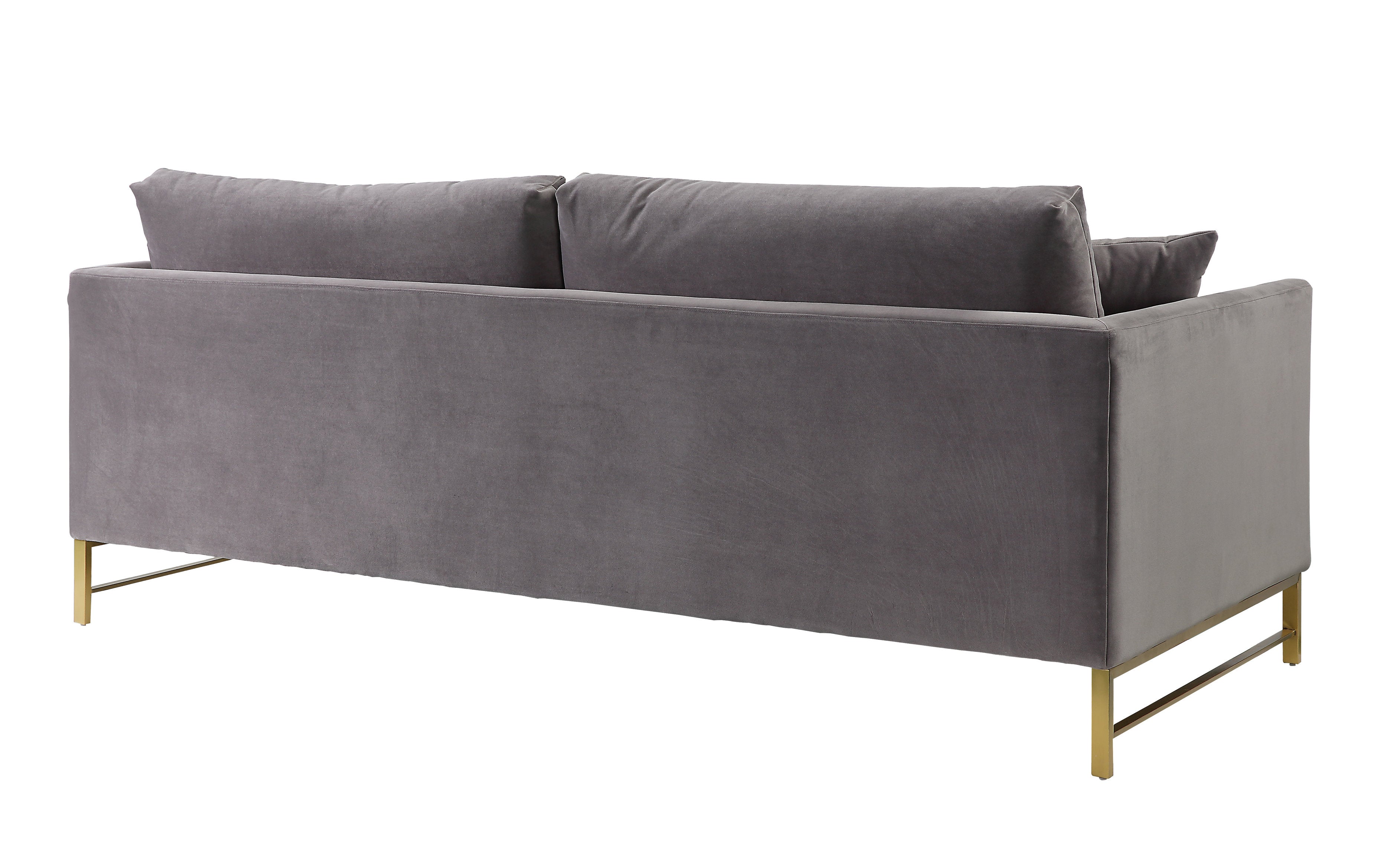 Malinda Velvet Sofa - living-essentials