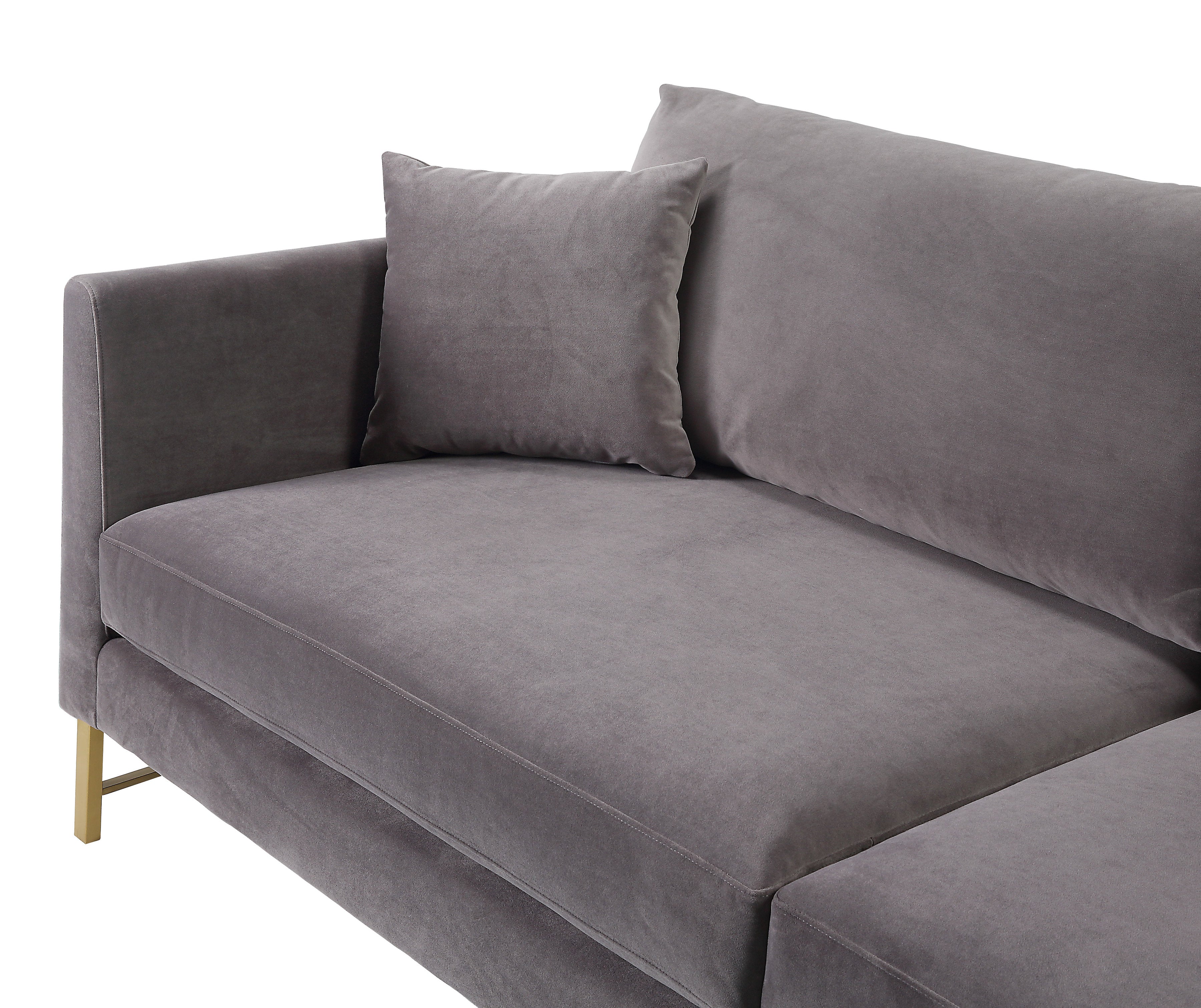 Malinda Velvet Sofa - living-essentials