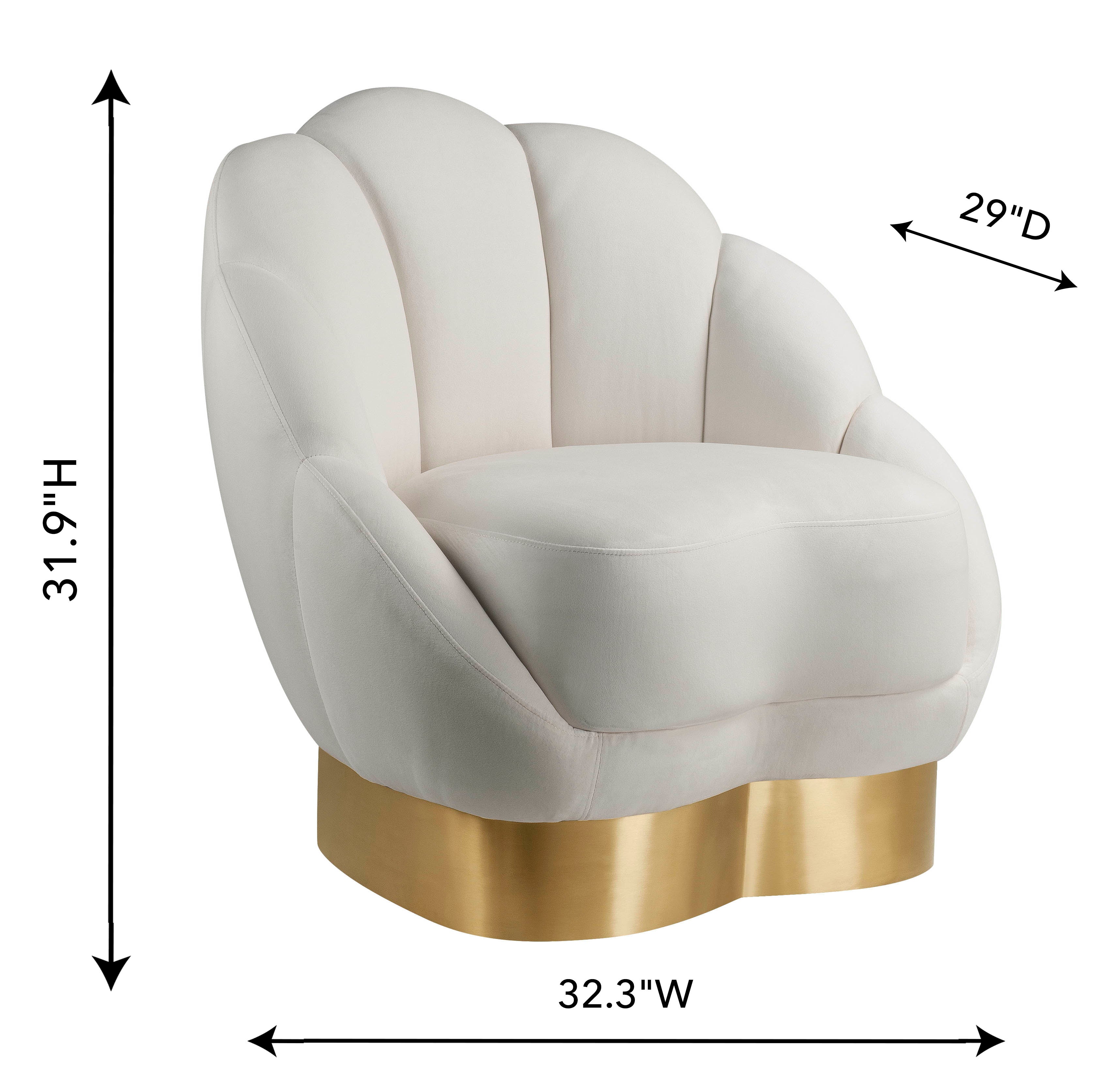 Blaise Velvet Chair - living-essentials