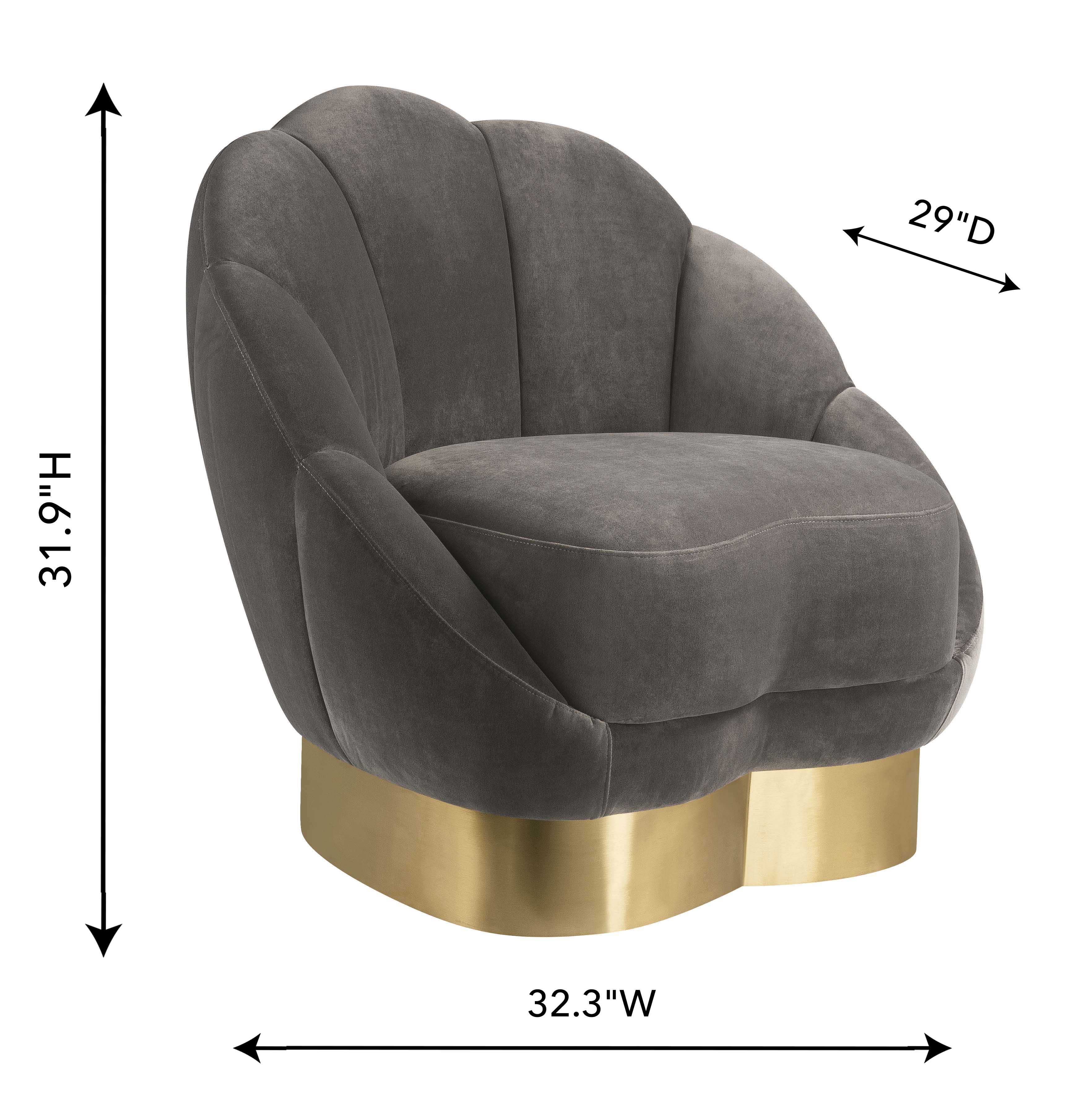 Blaise Velvet Chair - living-essentials